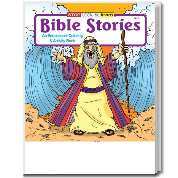 CS0490B Bible Stories Coloring And Activity Boo...